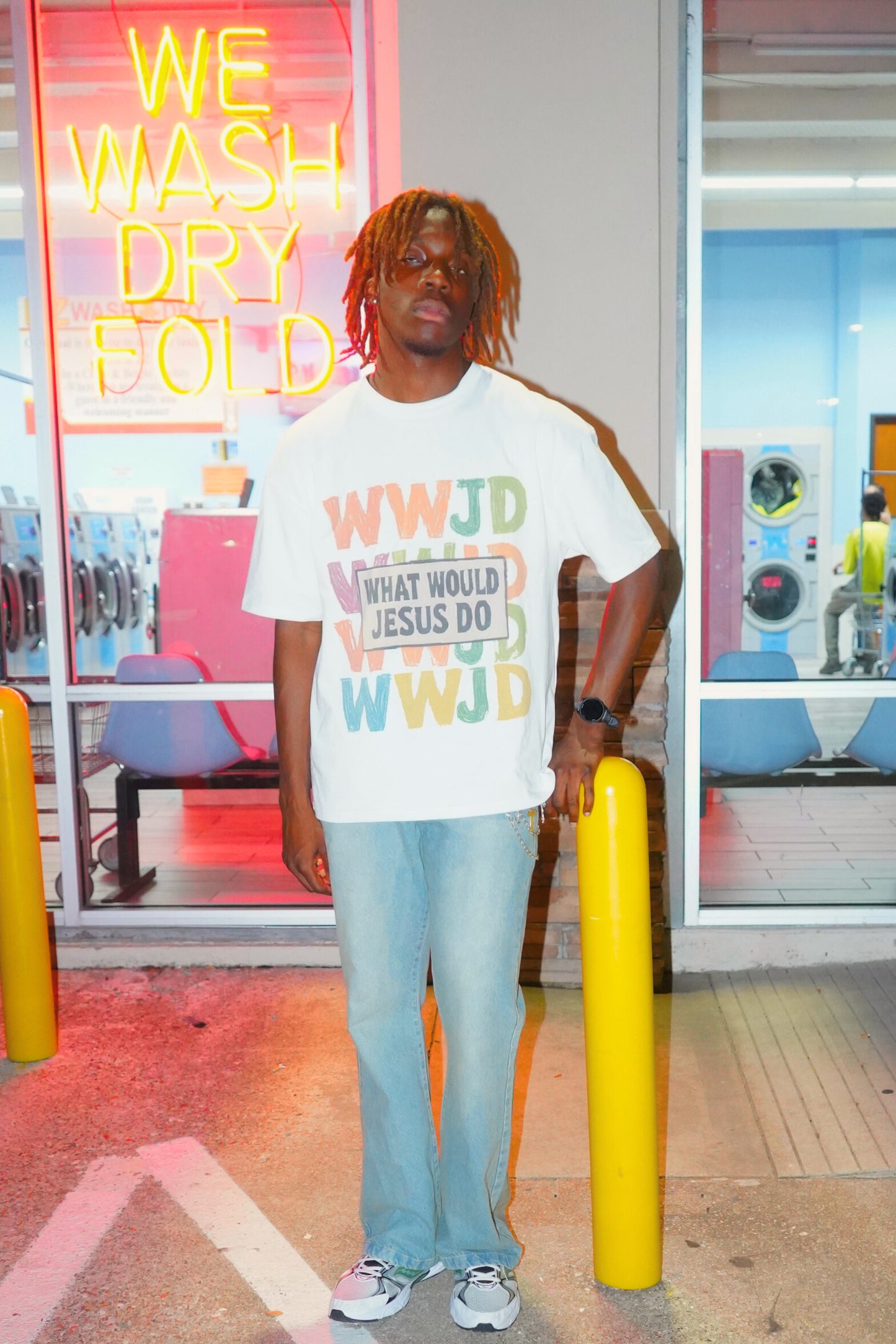WWJD tee